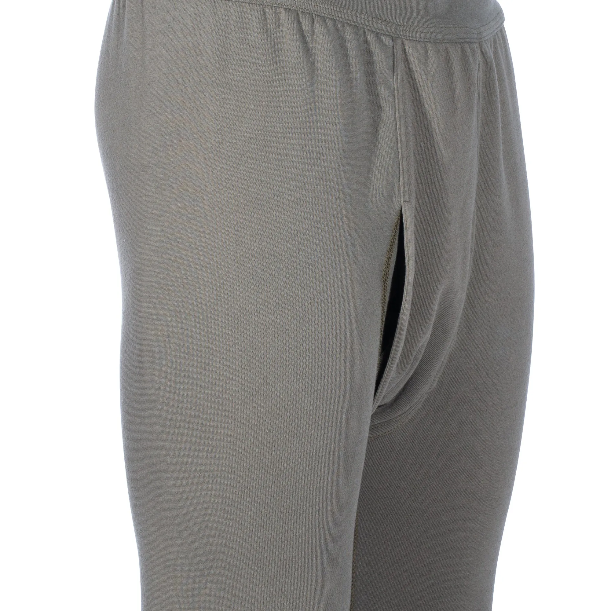 Leo Köhler -  Leo Köhler BW Plüschunterhose lang oliv neu
