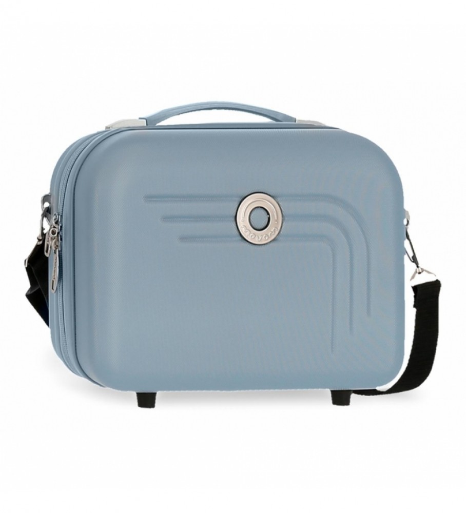 Nécessaire Movom Riga ABS, adaptável, azul - 29x21x15cm -