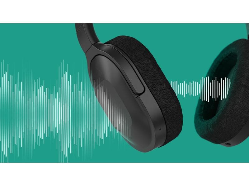 Philips Over-Ear-Kopfhörer TAH6506BK/00 Schwarz Kabellose Kopfhörer / Jeden Moment. Jeden Tag.
