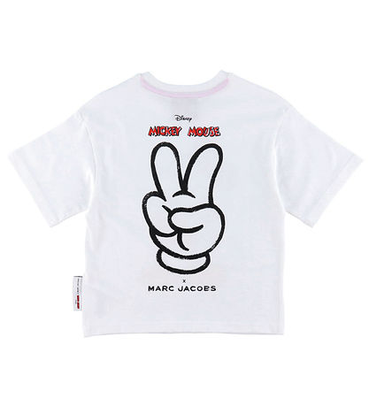 Little Marc Jacobs T-Shirt - Weiß m. Mickey Mouse