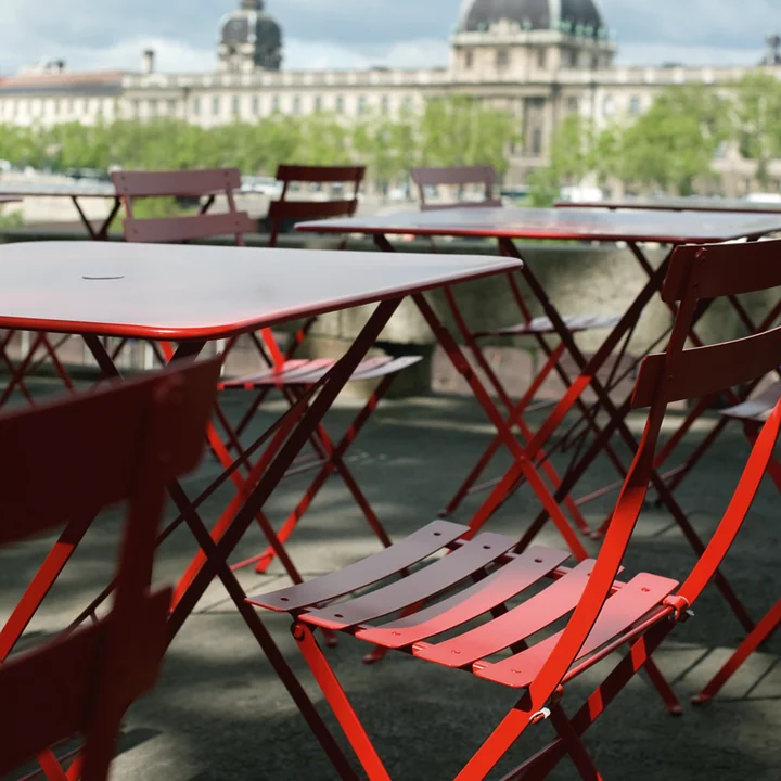 Fermob - Bistro Klapptisch, rechteckig, 117 x 77 cm, gewittergrau
