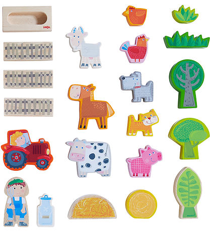 HABA Play World Toys - 23 Teile - Bauernhof