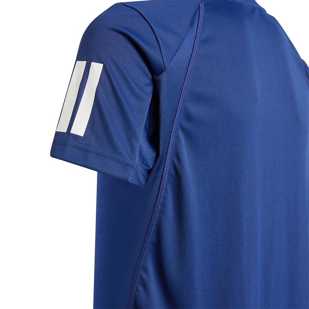 adidas Club Tennis 3-Streifen T-Shirt Kinder dark blue