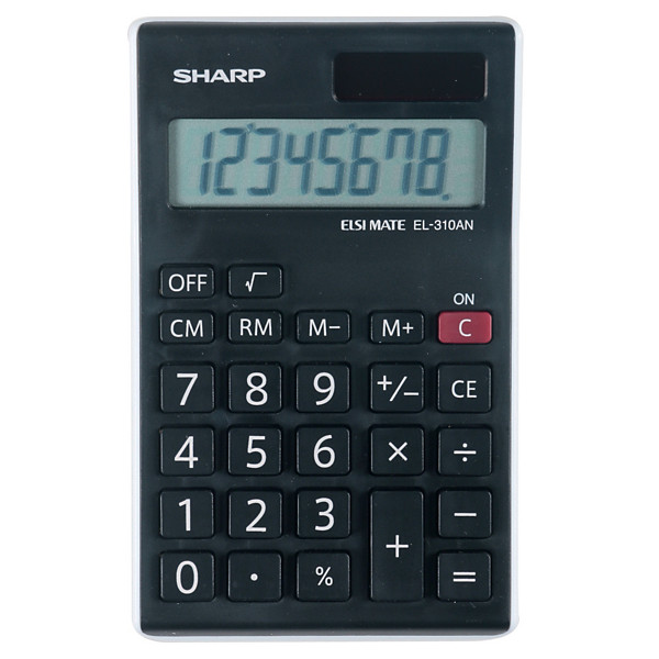 Calculatrice de bureau  Sharp EL-310ANWH