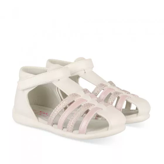 Sandales BLANC NINI & GIRLS