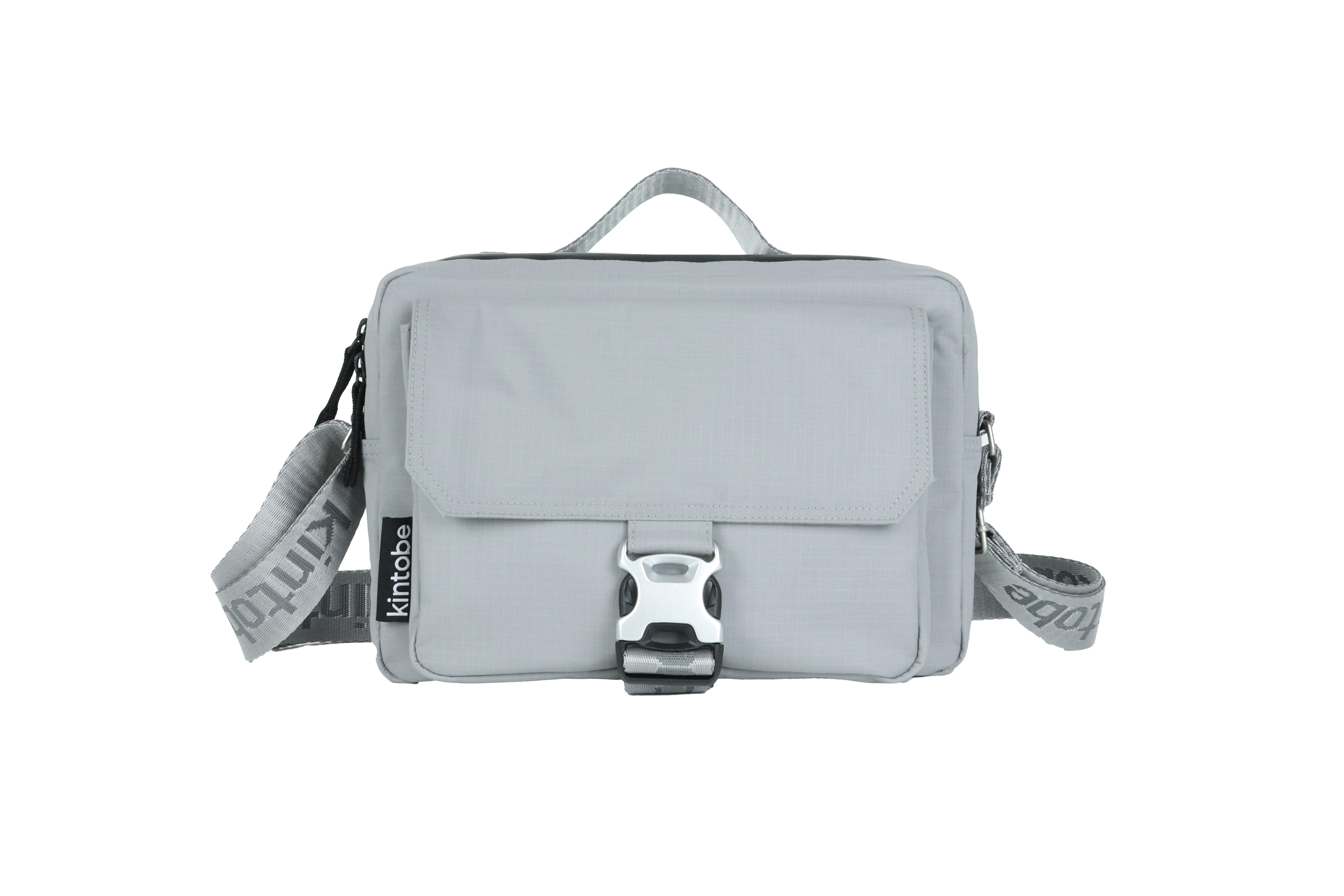 Kintobe  Noah crossbody taske - Chrome Grey