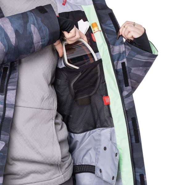 Veste snowboard 686 GORE-TEX WILLOW INSULATED JKT DUSTY ORCHID WTRLND CAMO