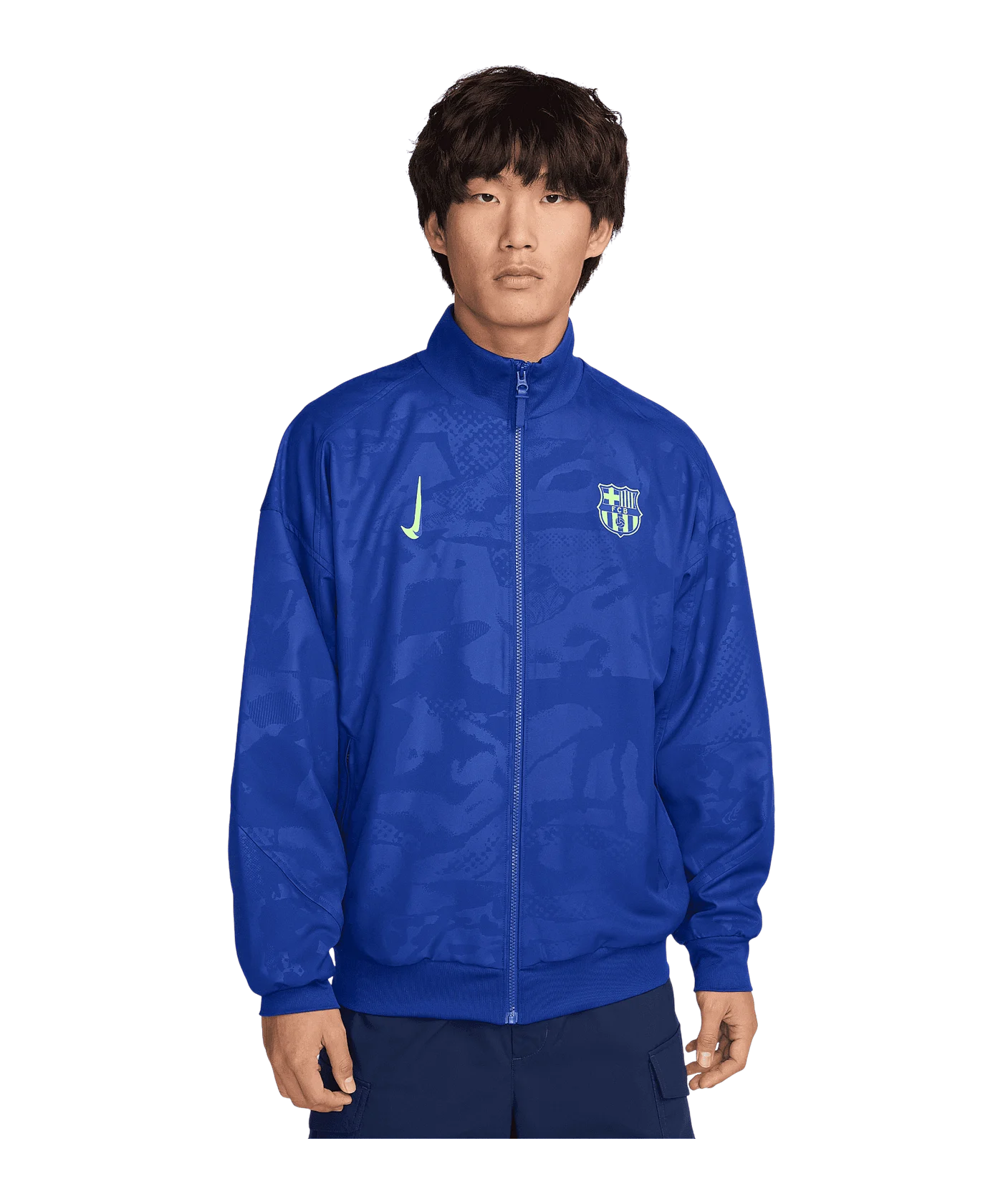 Nike FC Barcelona Strike Anthem Jacke 3rd Blau F417