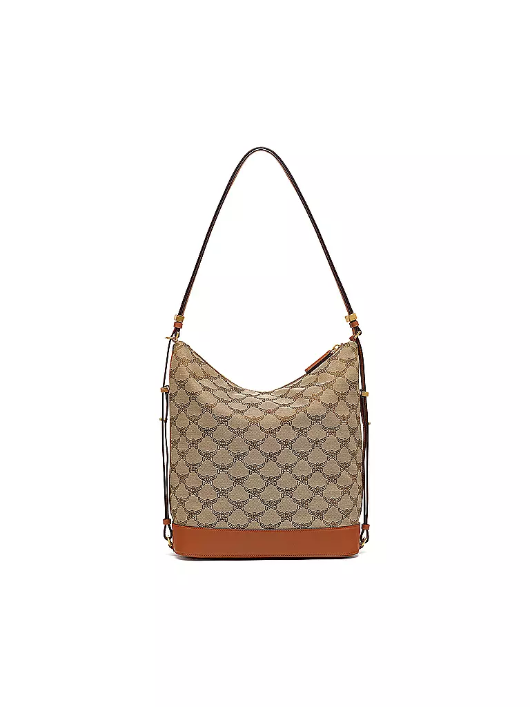 MCM Tasche - Hobo LAURETOS Large beige