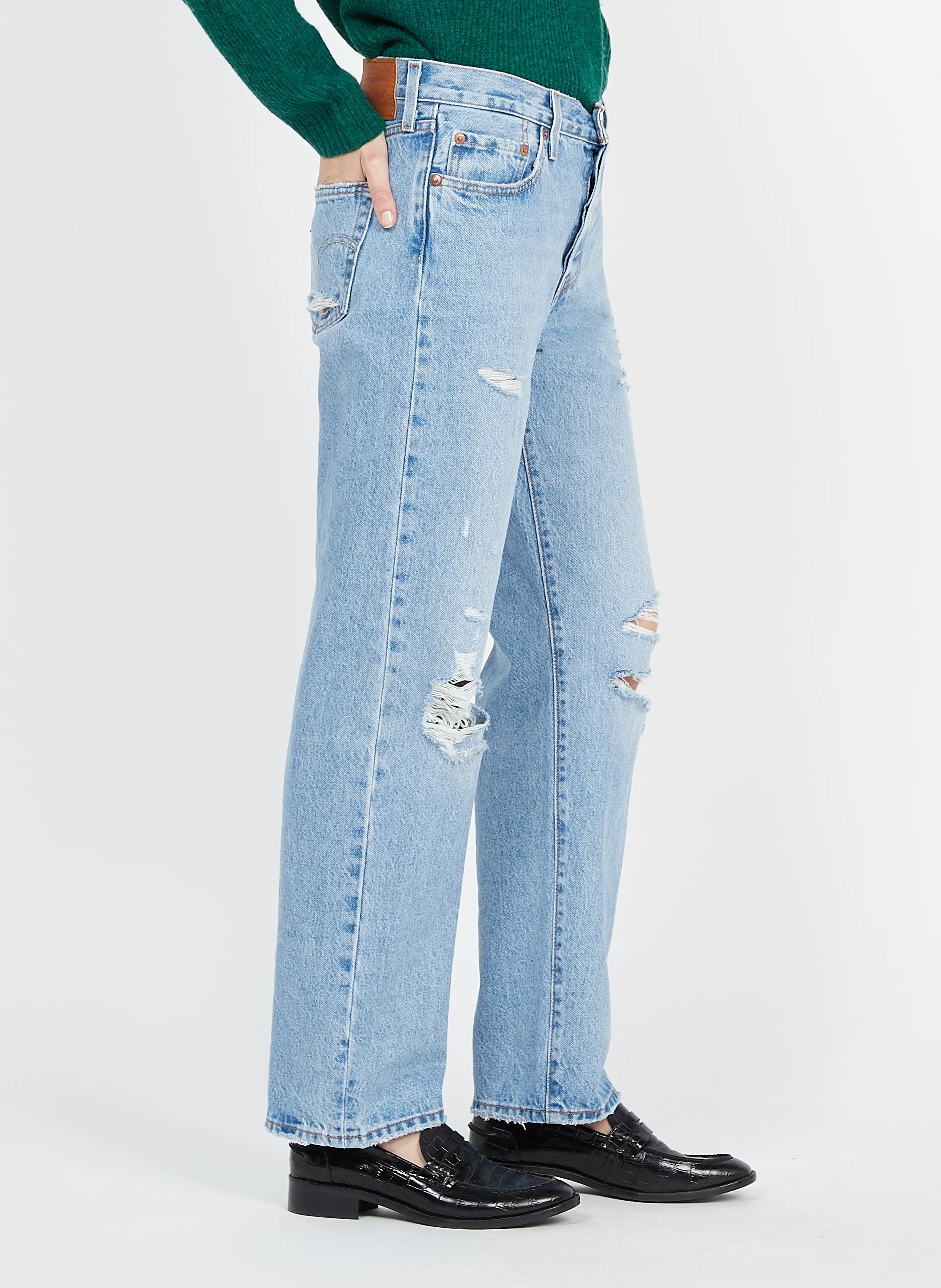 90'S 501 - Jean droit en coton| Bleu