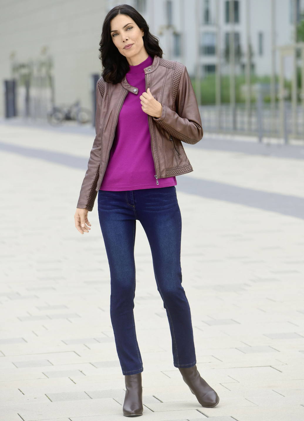 Jeans mit Push-up-Effekt