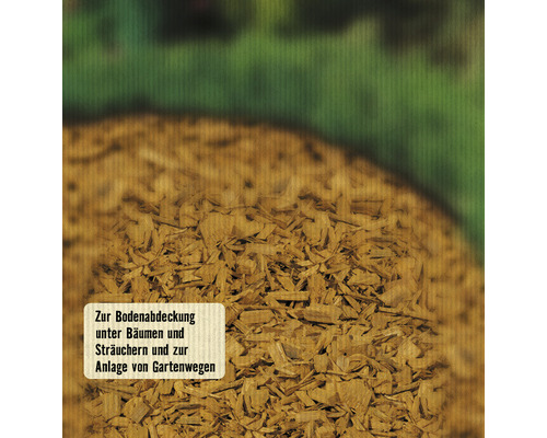 Houtdecor 10-40mm FloraSelf geel 45 L