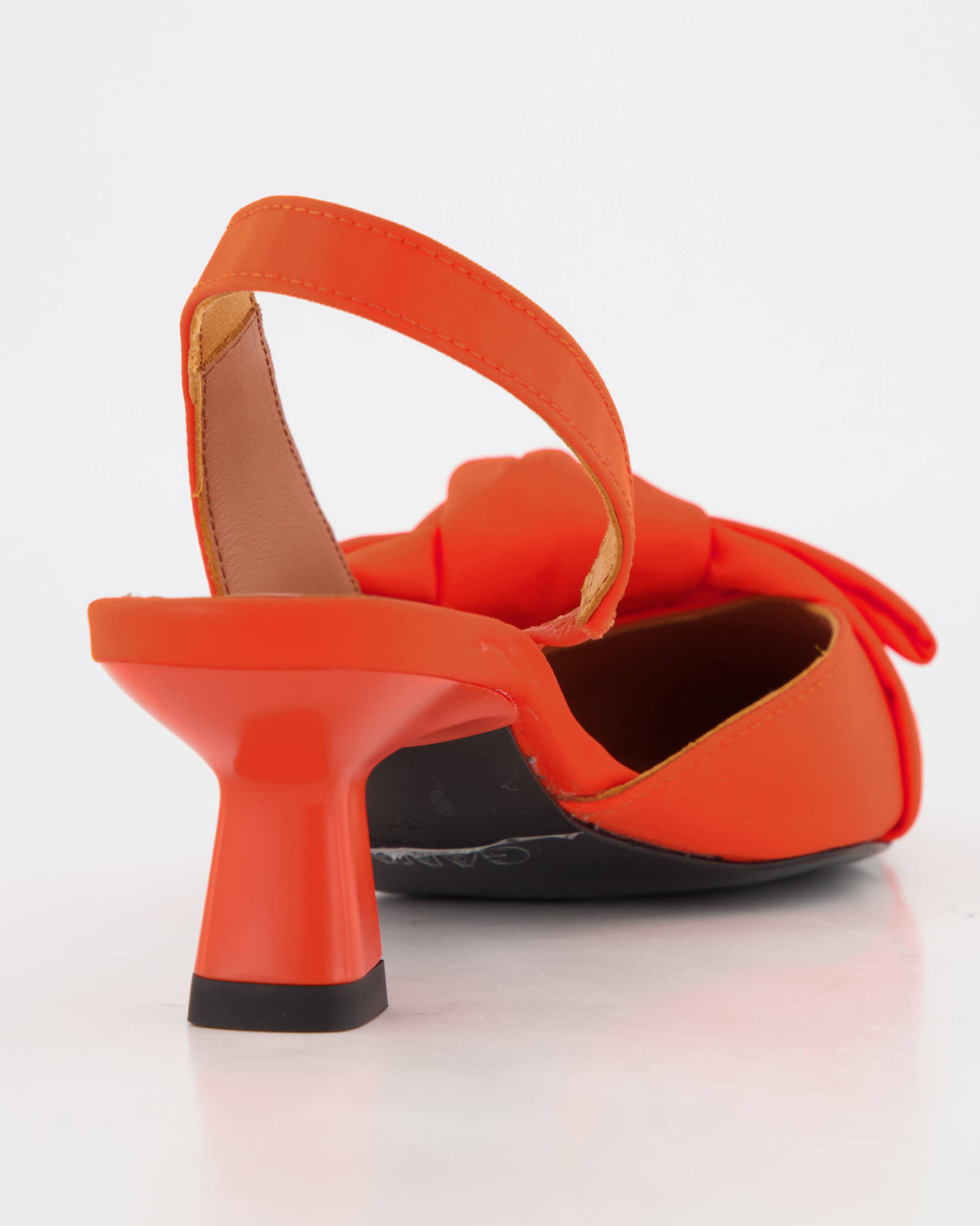Ganni| Damen Slingback Pumps SOFT BOW KITTEN HEEL