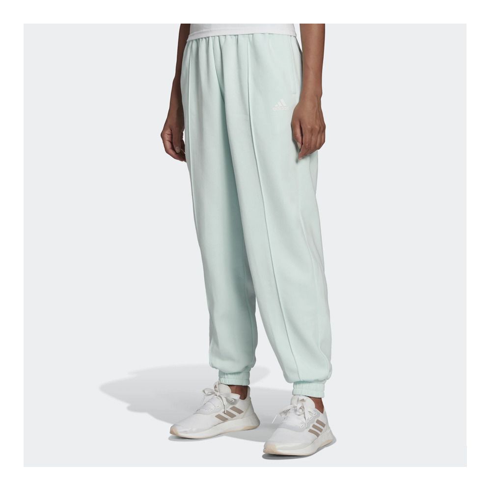 Adidas Performance STUDIO IT - Jogging Femme icemin/white