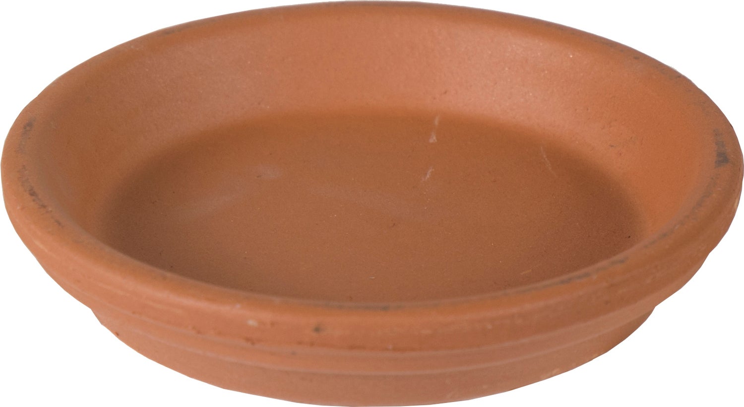 Mega Collections plantenschotel terracotta D 9 H 1,5 cm