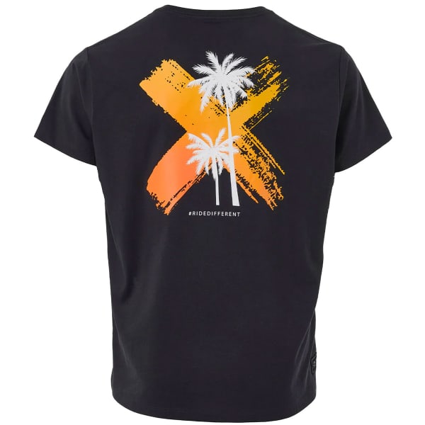 T-shirt WATTS PALM TEE DARK IRON