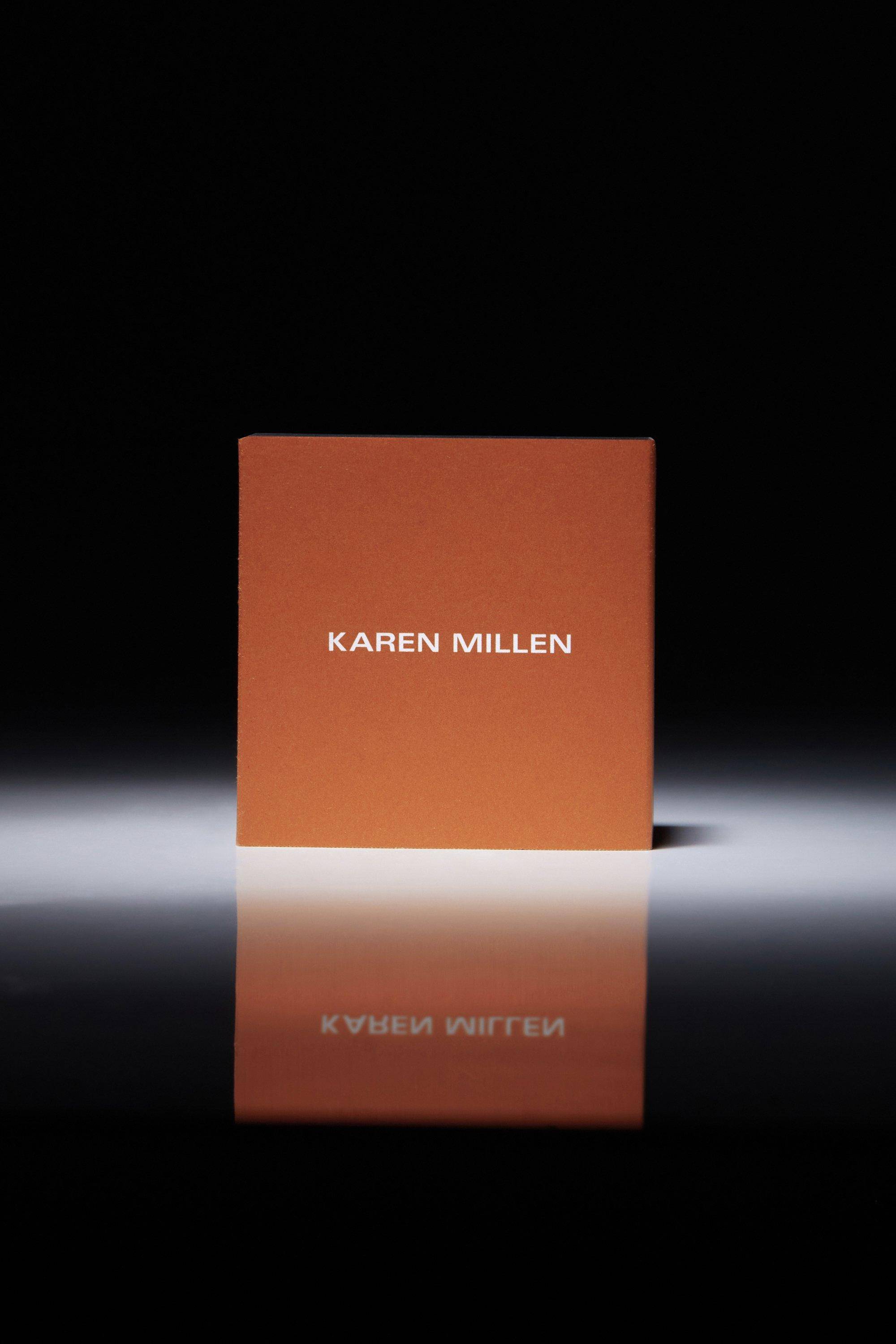 KarenMillen Collier chaîne en T-barre avec cristaux européens sertis à la main