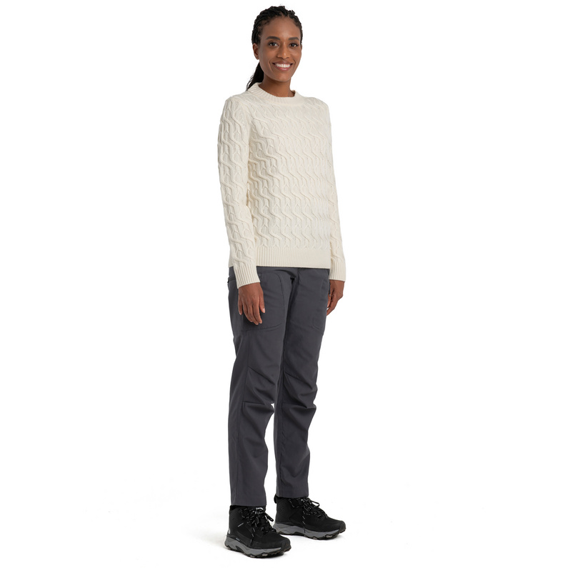 Icebreaker Damen Cable Knit Crewe Pullover