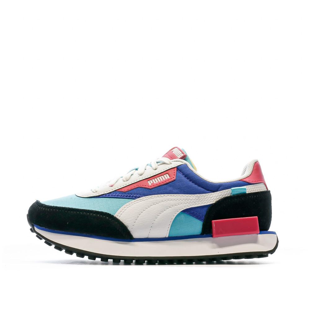 Puma Baskets Bleu/Noir Garçon Puma Future Rider Play