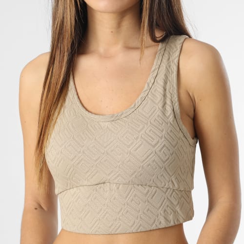Brassière Femme V3RP19-MC04Y Beige Foncé