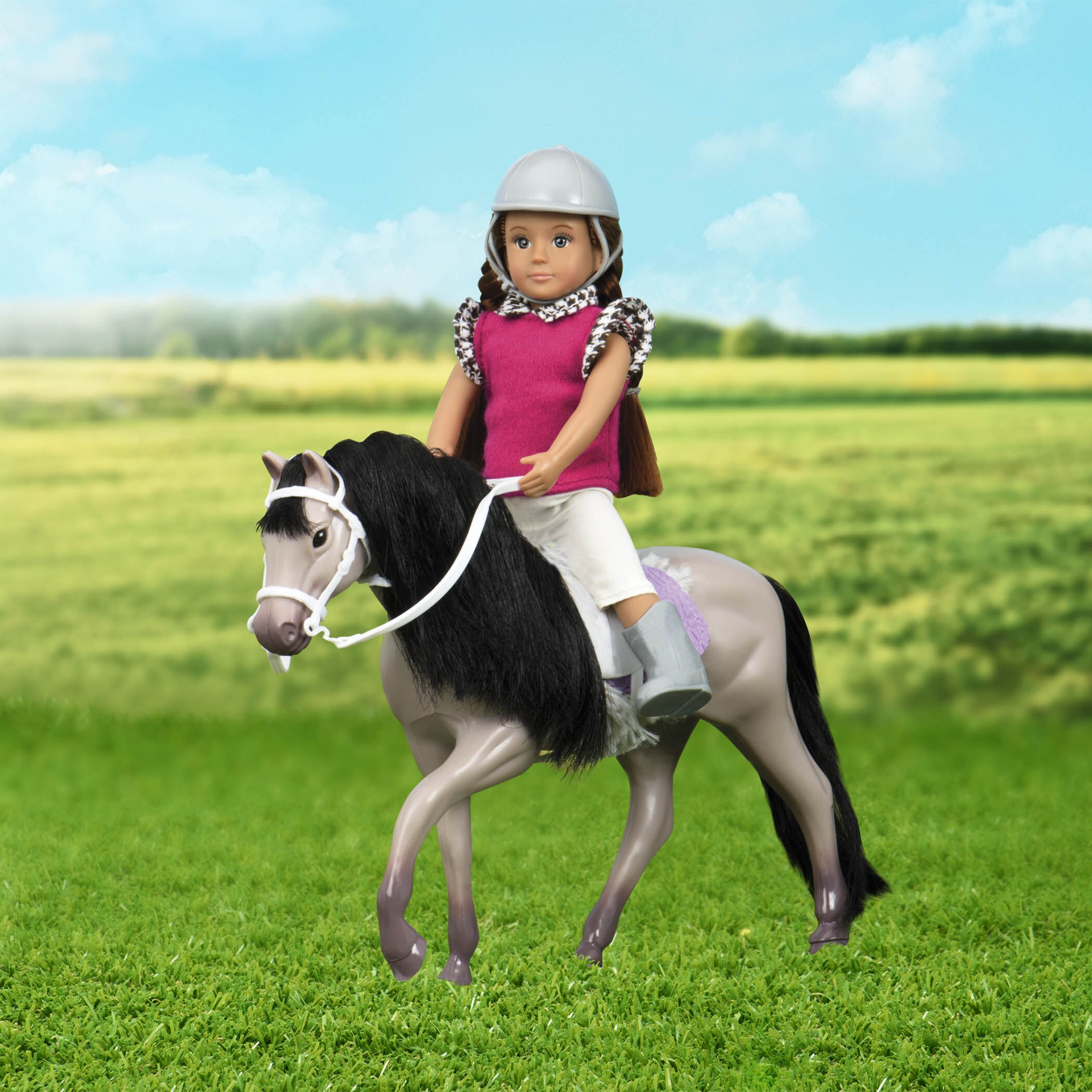 LORI Pferd Grey Andalusian