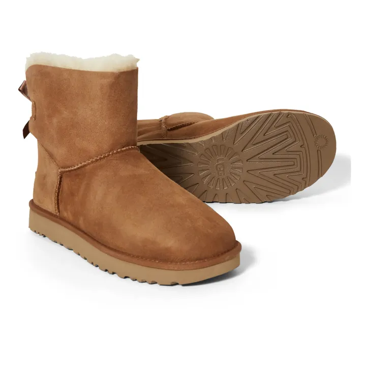 UGG Boots Mini Bailey Bow | Camel