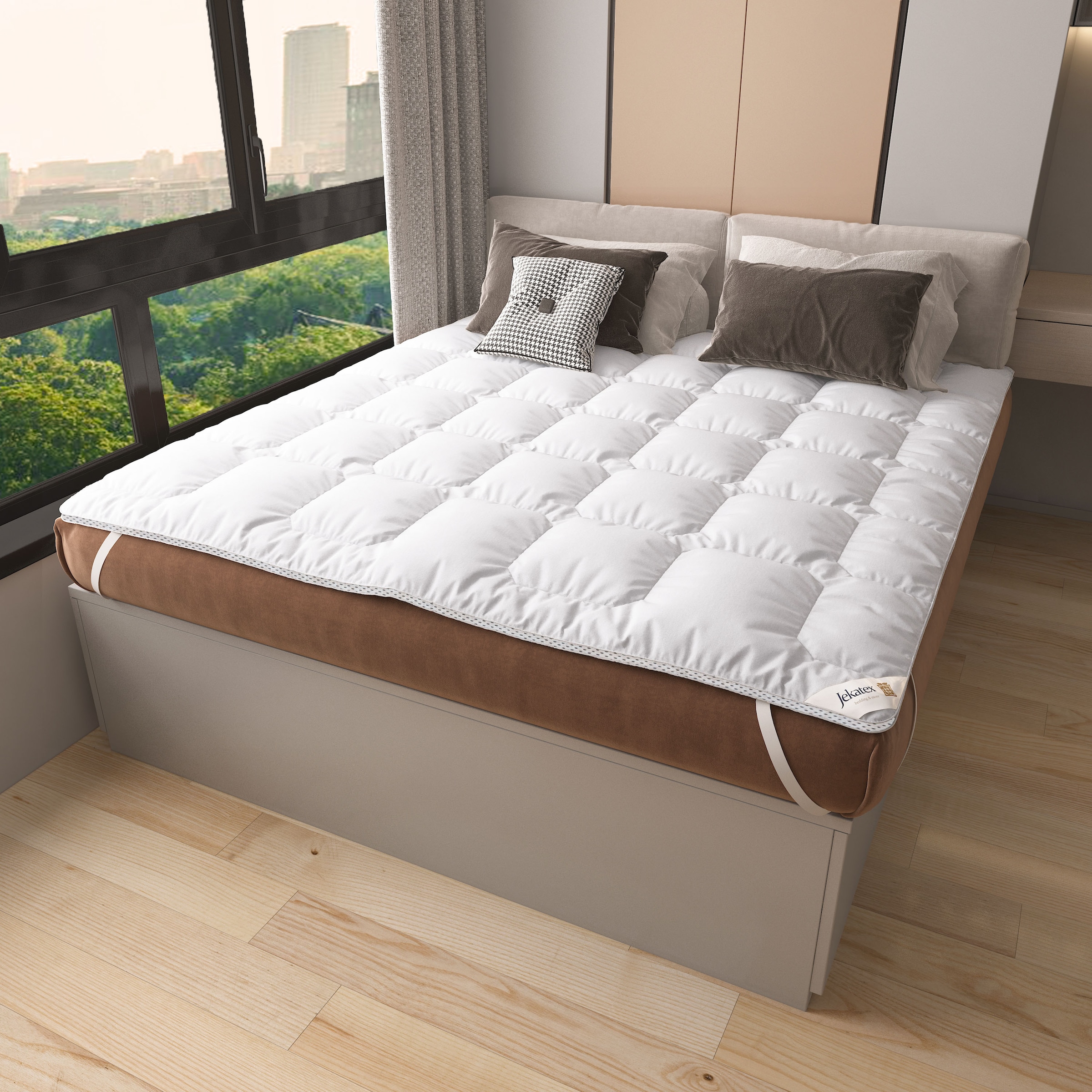 Jekatex Matratzenauflage »Duo  Premium 5 Sterne« allergikerfreundlicher Topper, verschiedene Grössen