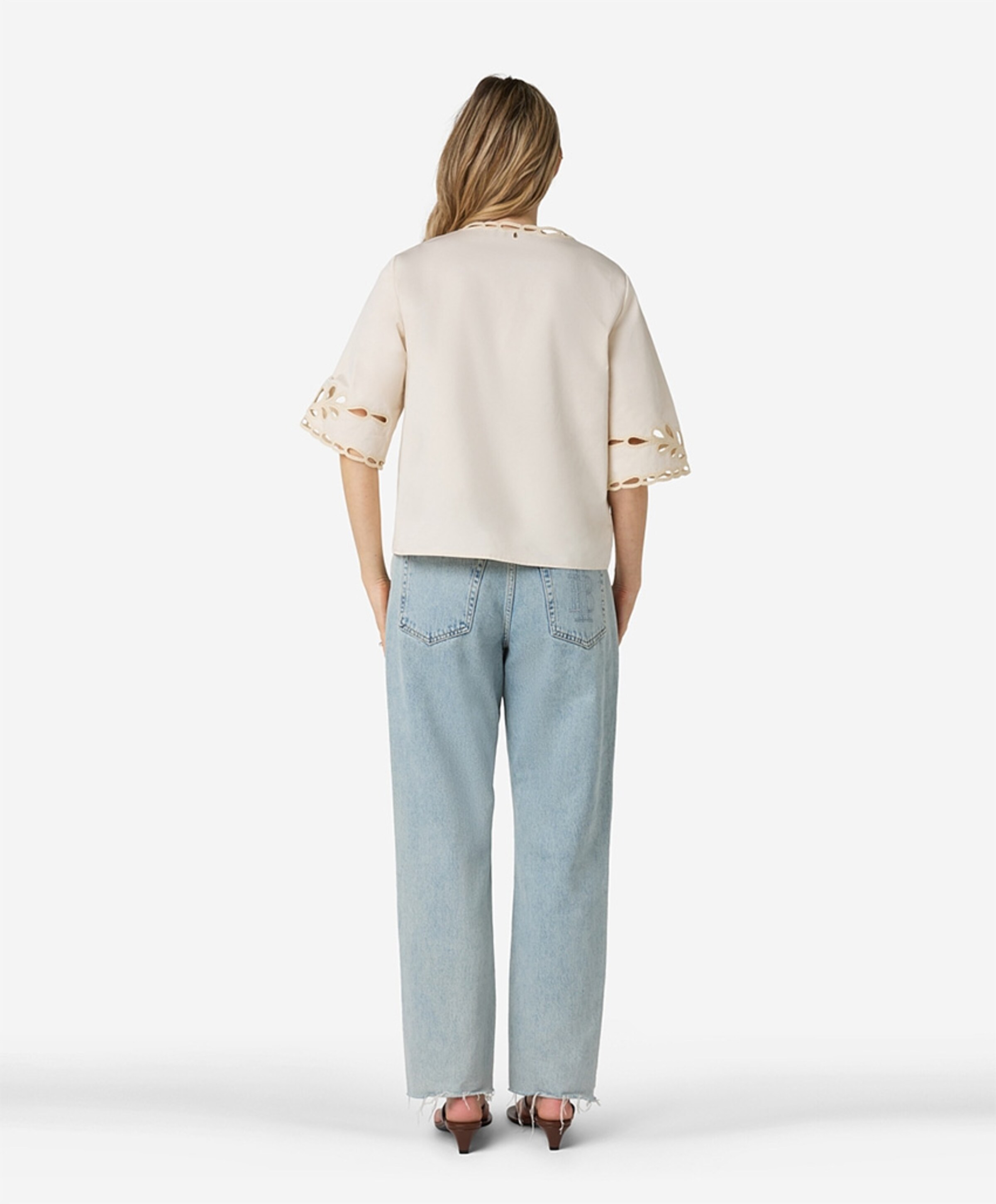 Ibana Dames blouse ecru