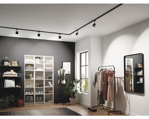 Paulmann URail eindvoeding max 1000 watt zwart-mat 230V