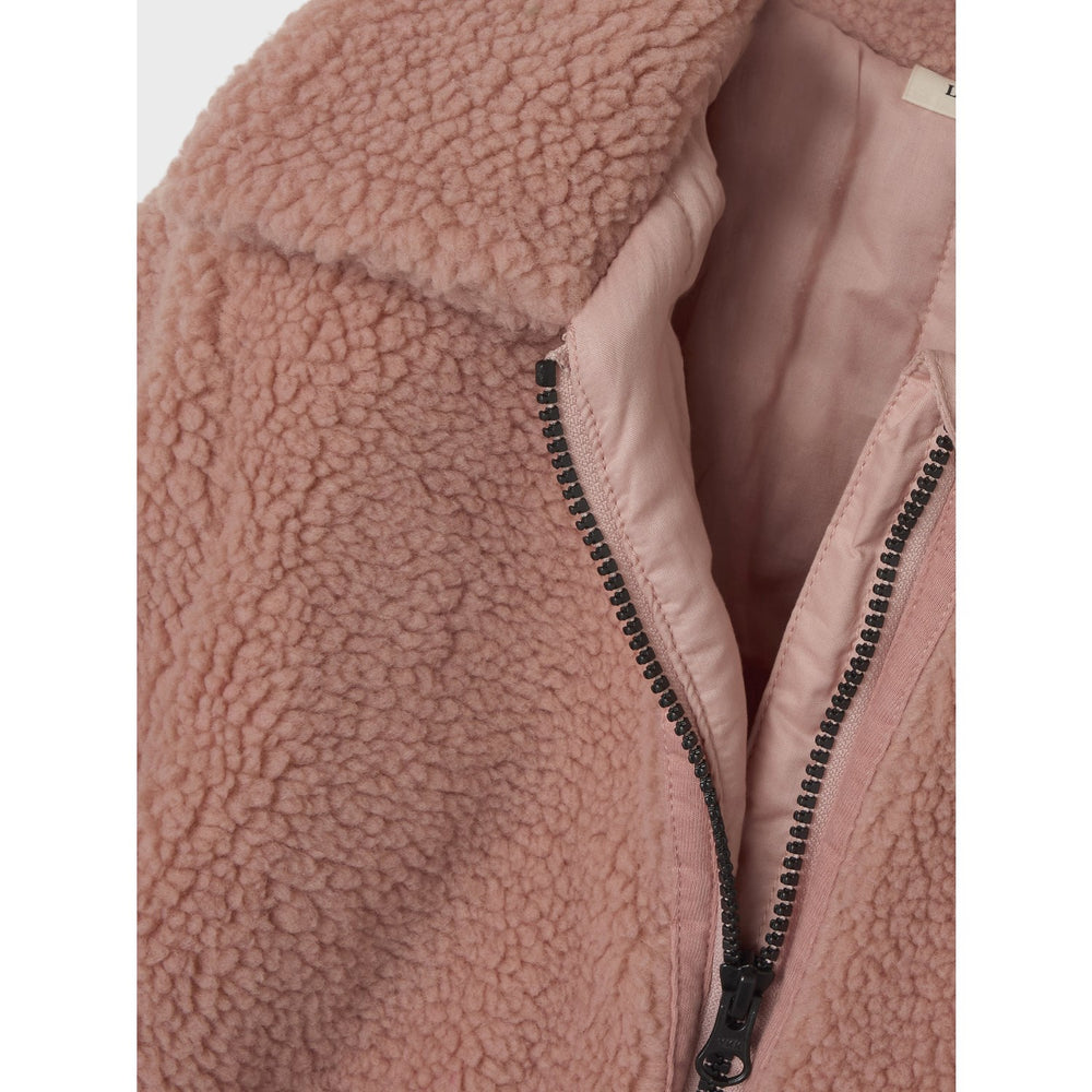 Køb Lil'Atelier Misty Rose Nmnnalo Long Sherpa Jkt Solid Lil