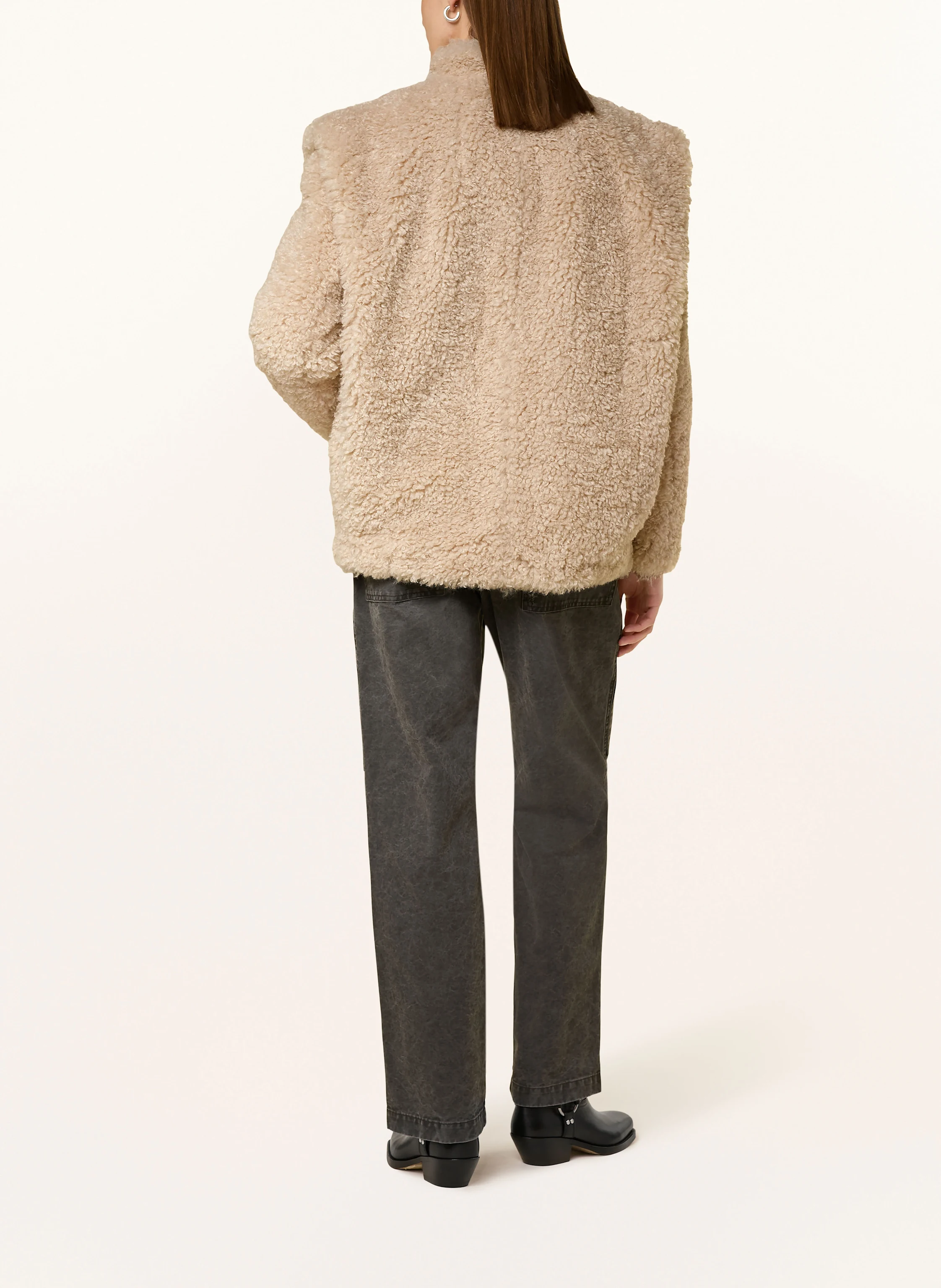 MARANT ÉTOILE Teddyfell-Jacke AVALIA