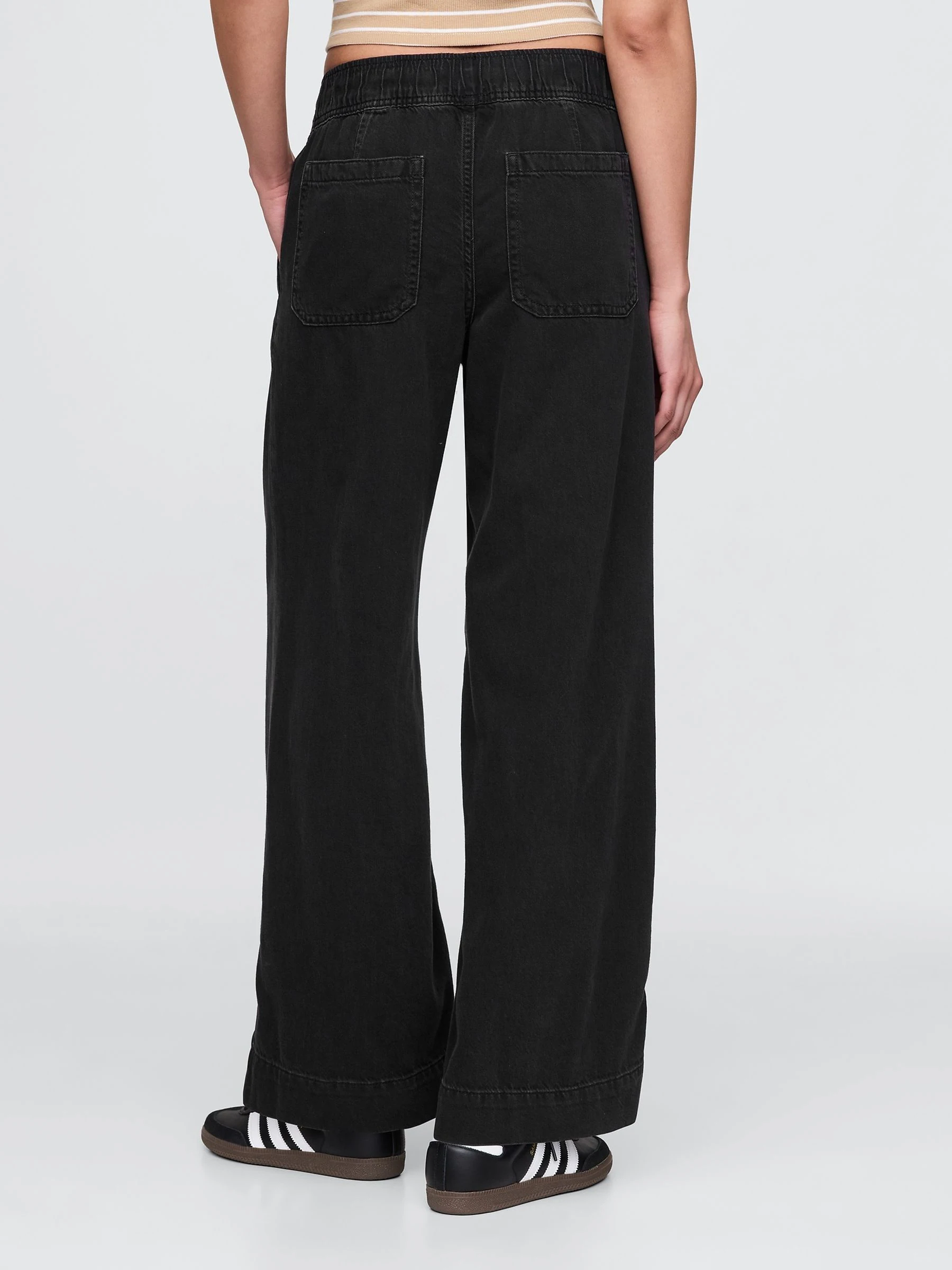 Gap UltraSoft Easy Baggy jeans met halfhoge taille