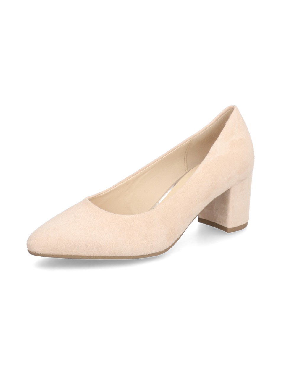 Veloursleder Pumps