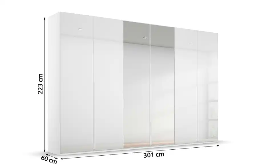 Drehtürenschrank 301 cm