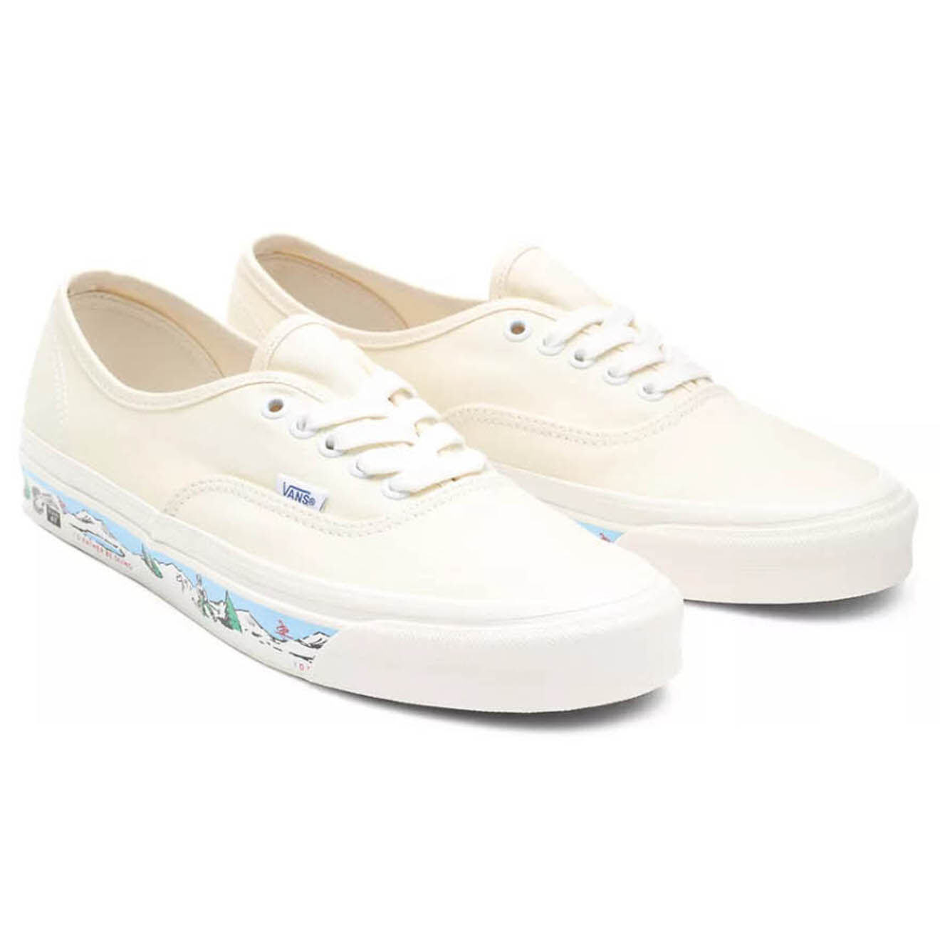Vans Sneakers en Toile Anaheim Factory Authentic 44 DX  blanches