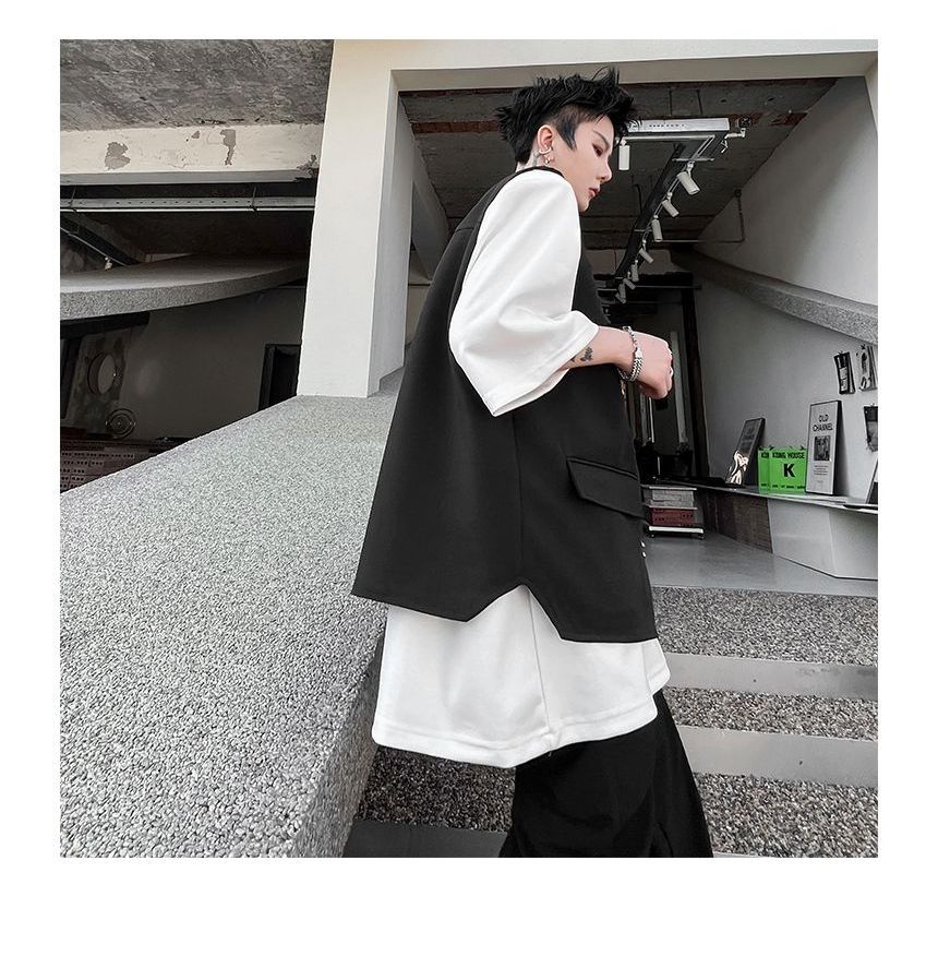 ravewider - Asymmetrisch vest