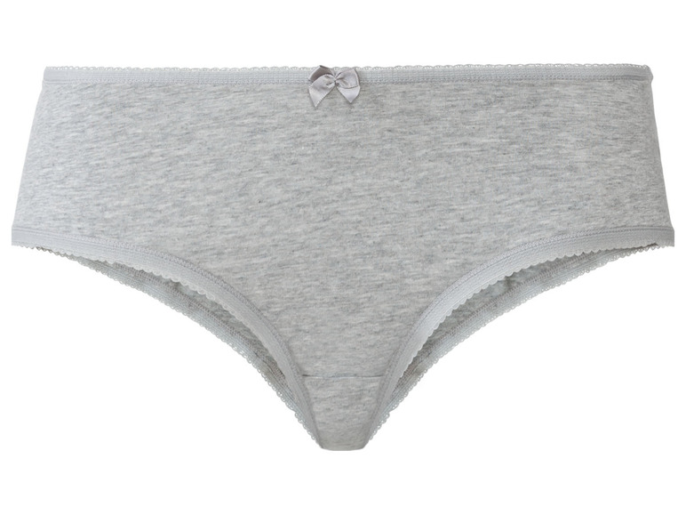 Dames zwangerschaps-hipsters, 3 stuks, met hoog biologisch katoengehalte