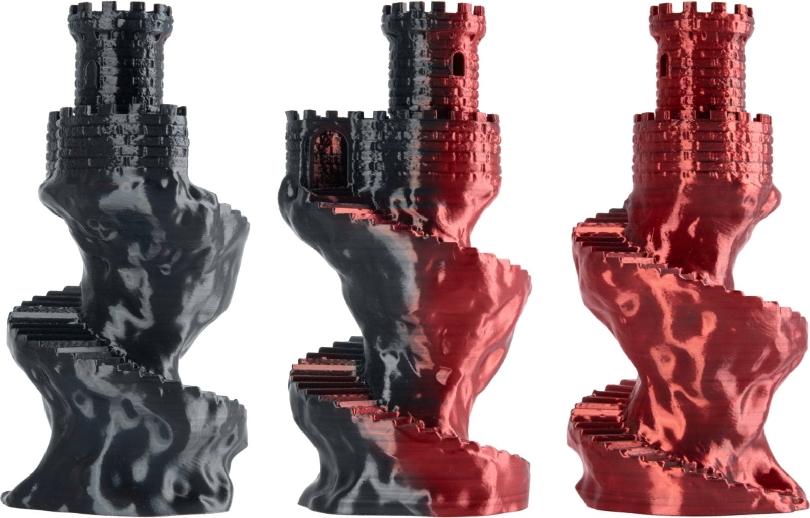 Spectrum  PLA Magic Silk Nightfire, 1,75 mm / 1000 g    Seidiges PLA Finish in Nightfire