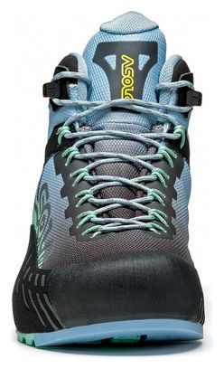 Chaussures d'approche Femme Asolo Eldo Mid Gv Vert/Bleu