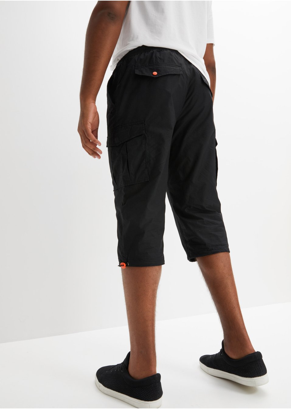 Pantalon 3/4 taille extensible, Slim Fit