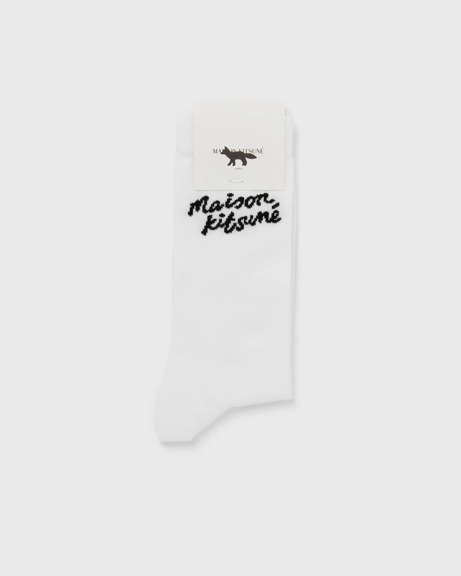 Maison Kitsune MAISON KITSUNE HANDWRITTING SOCKS