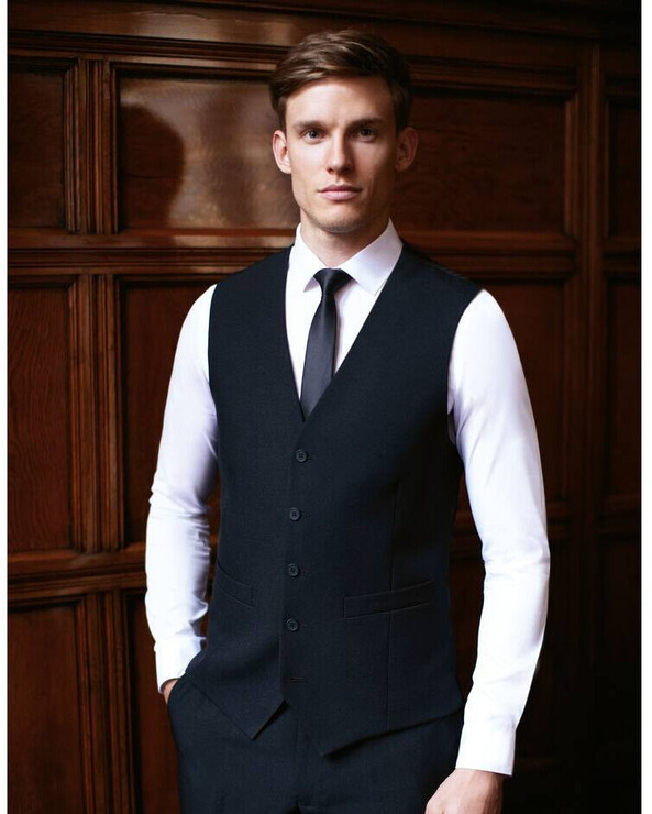 CLUBCLASS CC5007 - Gilet de costume homme Oval