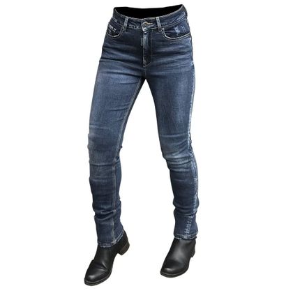 Jean Overlap JESSY WASH - Slim - Bleu