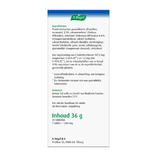 A.Vogel Passiflora Rustgevende * Tabletten Stemmingswisselingen * Multiverpakking 3x30TB
