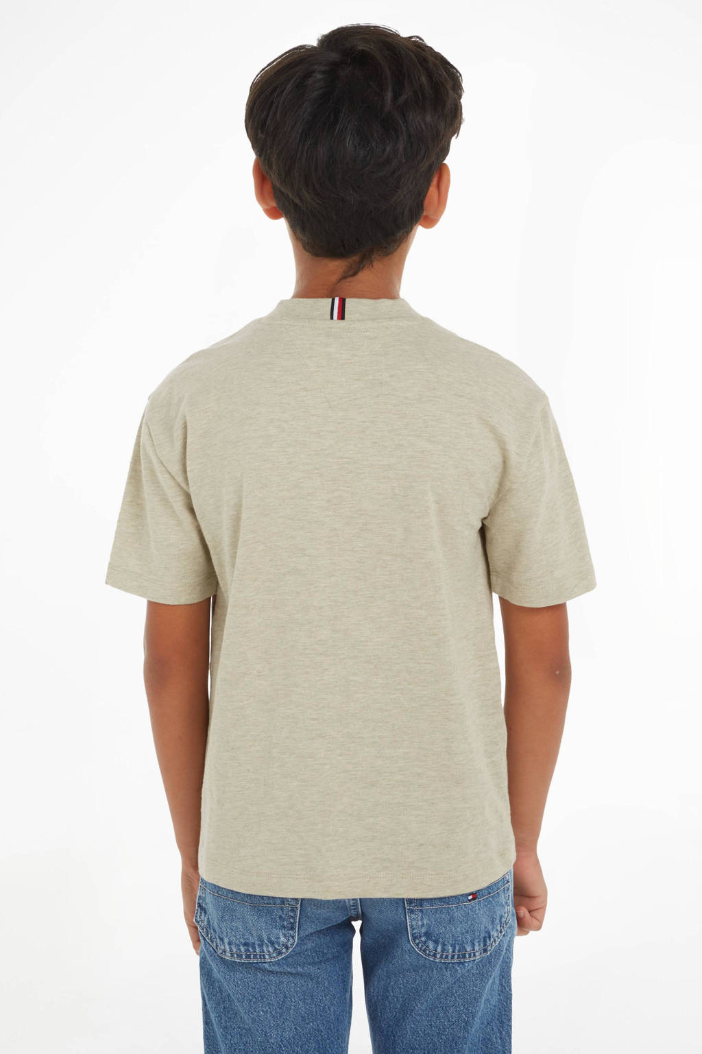 Tommy Hilfiger T-shirt met printopdruk olijfgroen