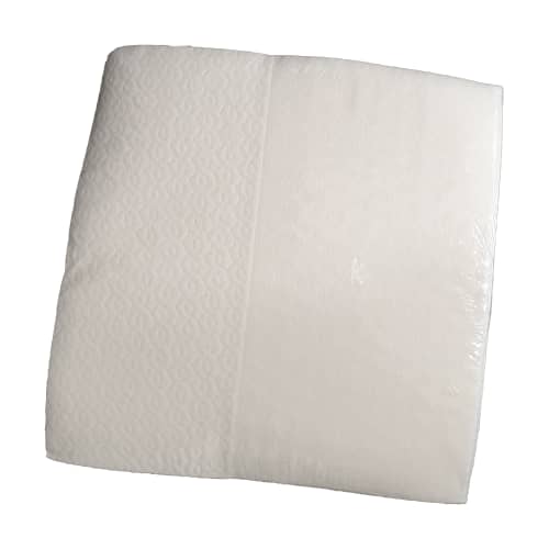 Carré d'essuyage Airlaid 60g/m² blanc 30 x 30 cm Paredes