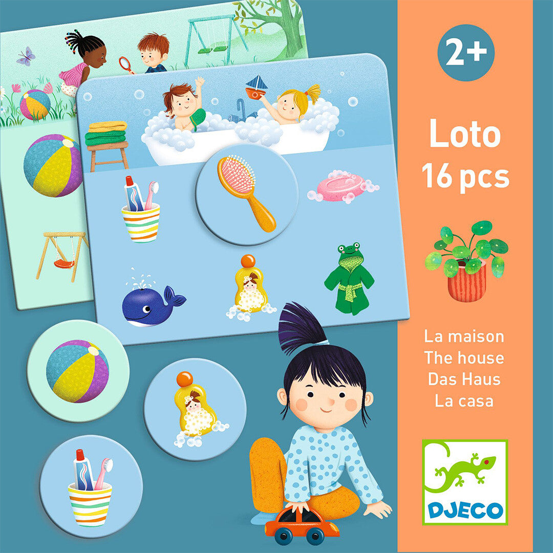 Djeco bingo in huis