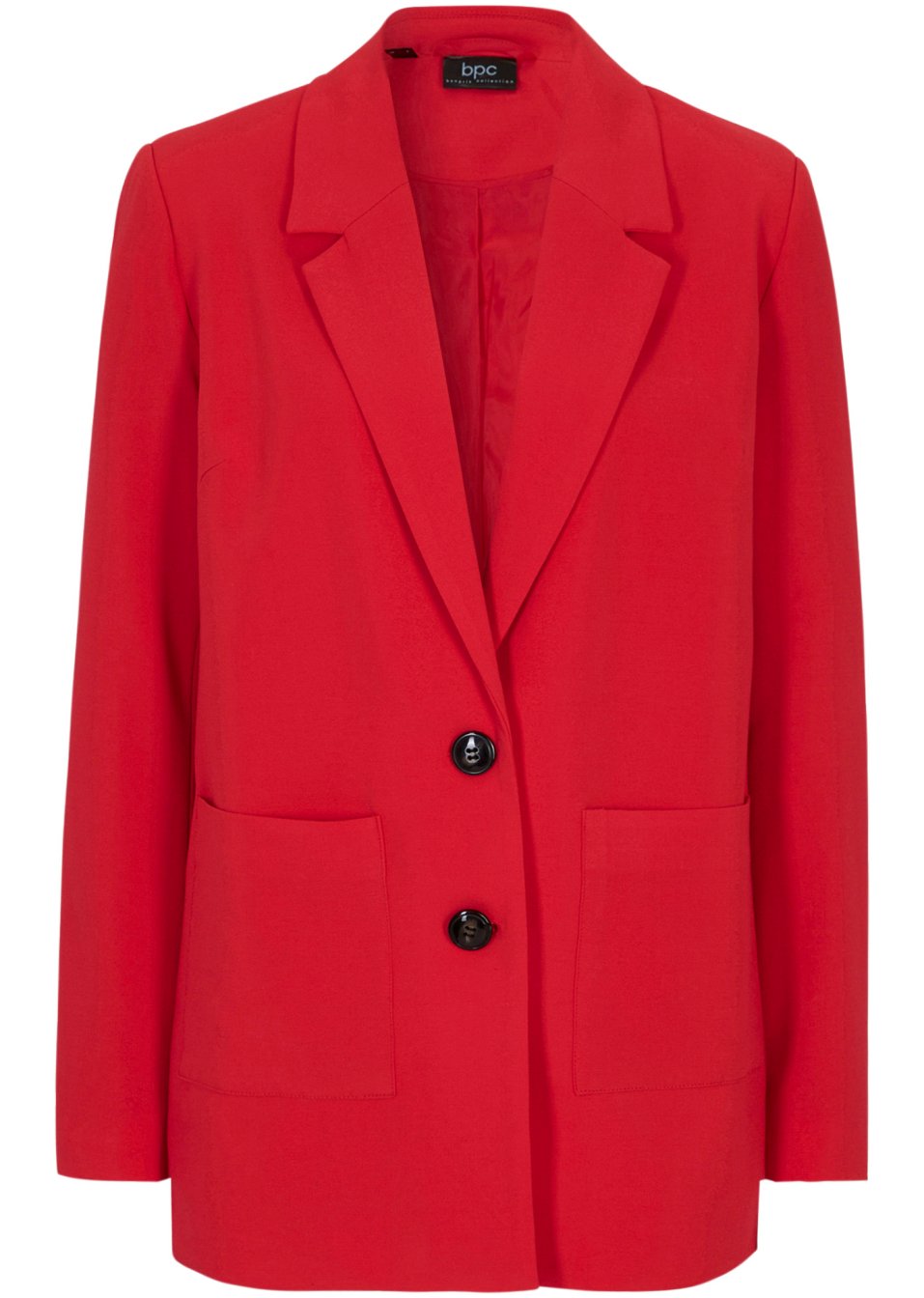 Blazer décontracté avec poches plaquées