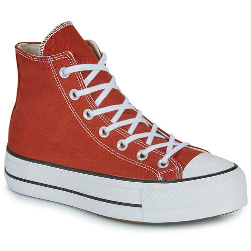 Converse - CHUCK TAYLOR ALL STAR LIFT PLATFORM SEASONAL COLOR - Terracotta