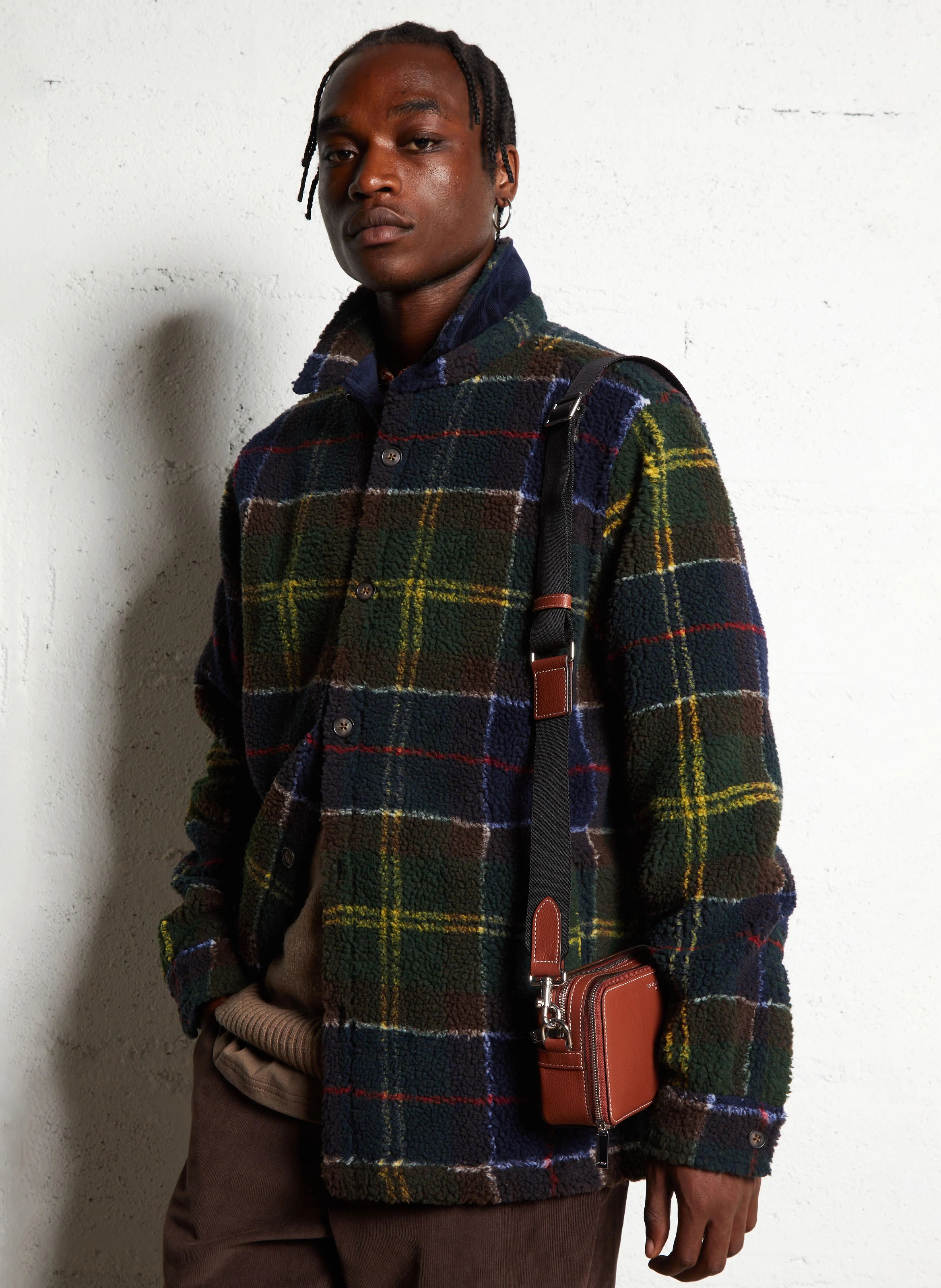 BRYSON - Surchemise droite à col classique | Multicolore